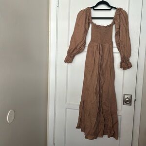 Petal and pup brown dress
